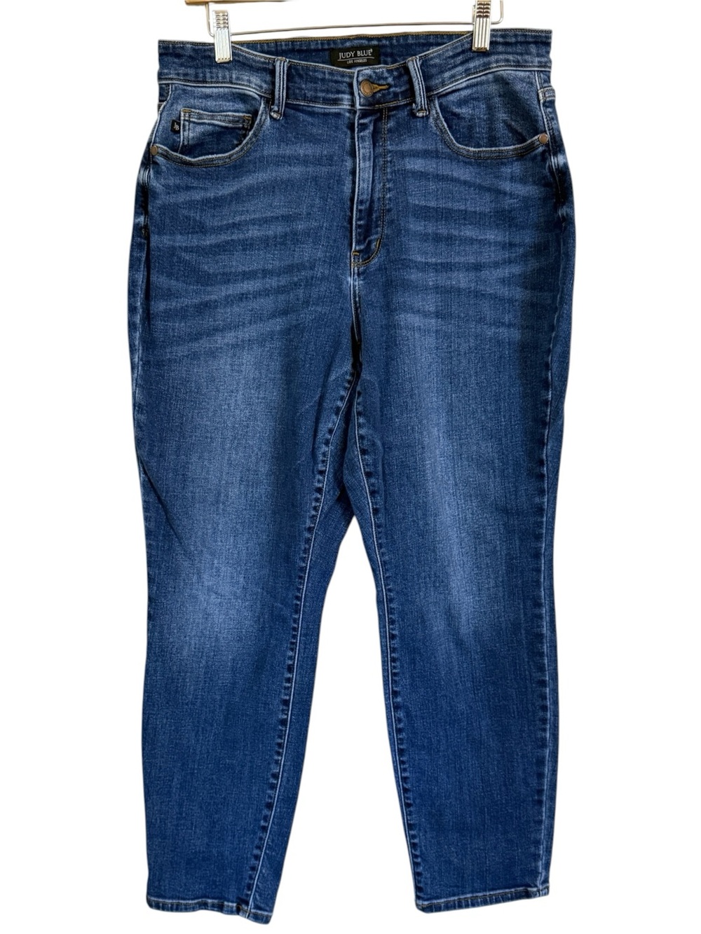 Judy Blue Slim Fit Jeans Women’s 14W Dark Wash Stretch Mid Rise